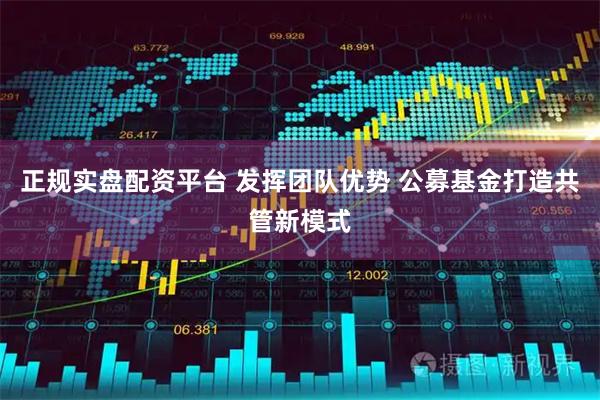 正规实盘配资平台 发挥团队优势 公募基金打造共管新模式