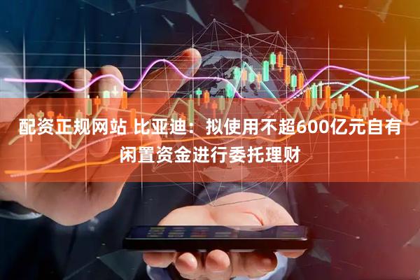 配资正规网站 比亚迪：拟使用不超600亿元自有闲置资金进行委托理财